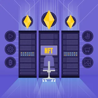 Nft概念平面设计