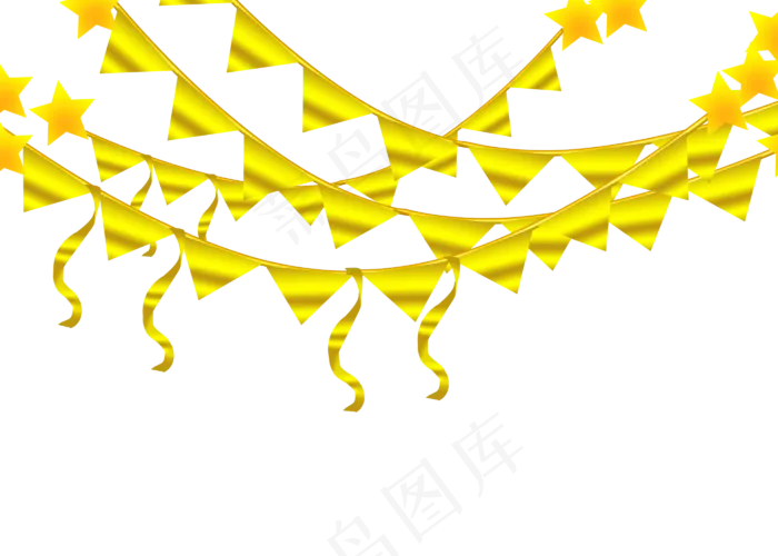 元旦快乐金色吊饰(2800X2000(DPI:300))psd模版下载