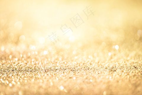 闪亮金色波基彩色模糊抽象背景，适合生日、周年纪念日、婚礼