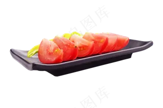 餐饮食材番茄拼盘