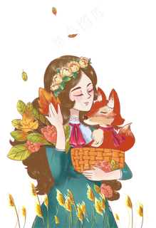 童话女孩和狐狸