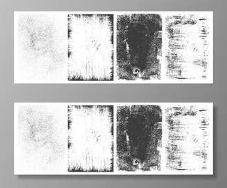 抽象格矩形框架集合