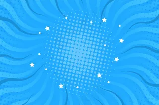 平面设计中的喜剧风格背景