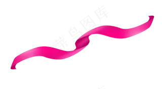 七夕情人节爱情彩带装饰免抠png