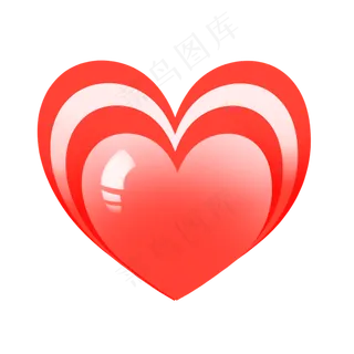 两颗心形标志