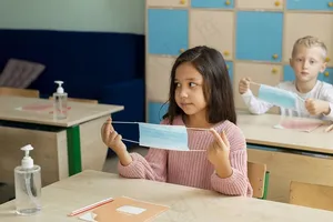 covid概念期在校儿童