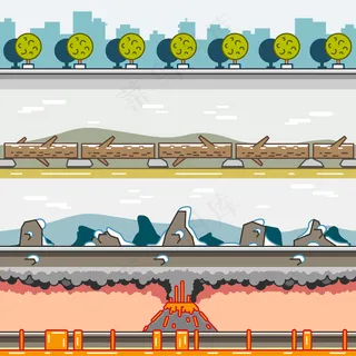 视频游戏的视差背景