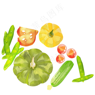 秋天秋季成熟果蔬