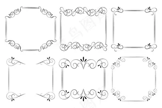 手绘装饰框系列