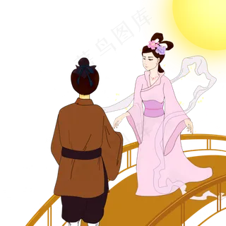七夕鹊桥相会牛郎织女 七夕鹊桥相会牛郎织女