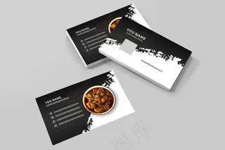 时尚大气创意名片设计