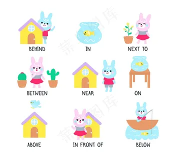 幼儿英语介词集