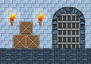 街机游戏世界与像素场景