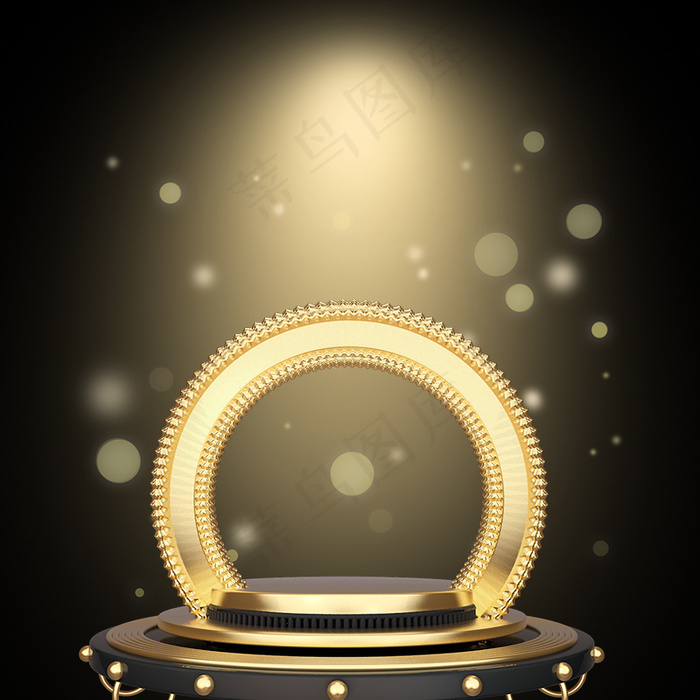 iPhone8金色舞台电子科技PSD分层