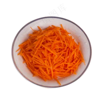 蔬菜胡萝卜丝