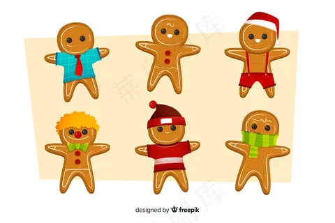 圣诞姜饼人饼干系列