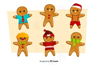 圣诞姜饼人饼干系列