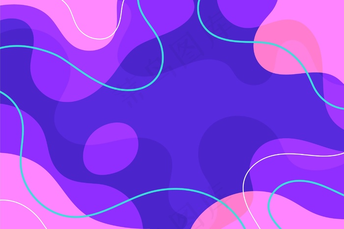 抽象几何形状背景