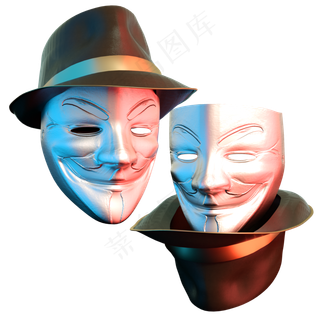 面具玩具愚人节礼帽