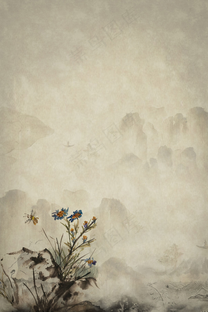复古质感中医药设计(3544*5314px 	      )psd模版下载