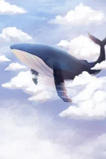天空鲸鱼-梦幻翱翔 天空鲸鱼-梦幻翱翔