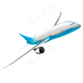 商务客机商用元素,免抠元素