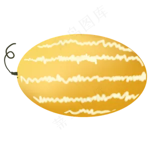 黄色香瓜水果