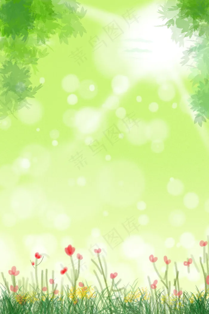 惊蛰春天psd分层banner(3545*5315px 	      )psd模版下载