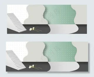 室内绿色家居banner