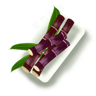 水果甘蔗实心草本爽甜