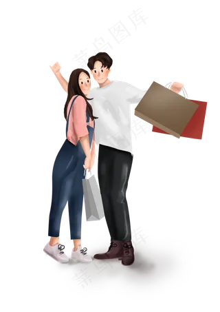 618购物节购物情侣