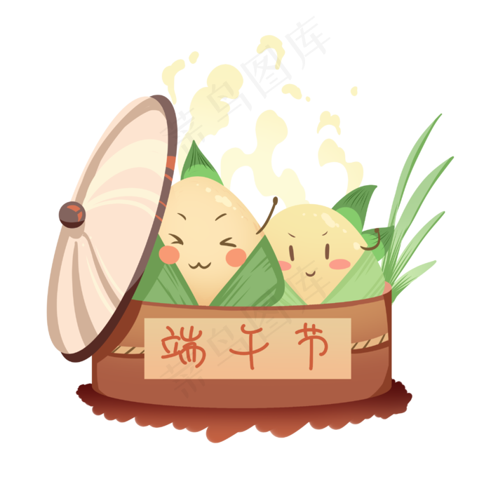 热腾腾大粽子(3000X3000(DPI:299))psd模版下载