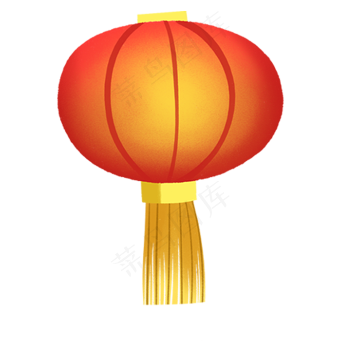 春节过年红色灯笼,免抠元素