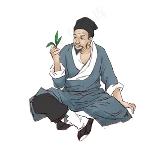 中医人物名医李时珍,免抠元素
