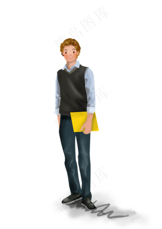 学校外教人物素材