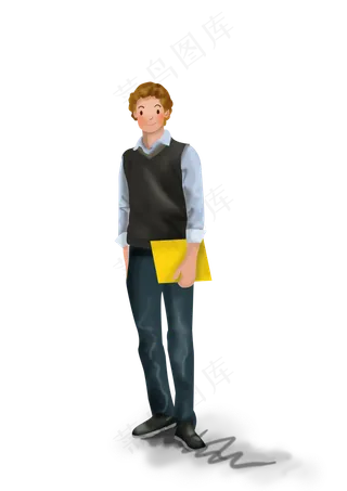 学校外教人物素材