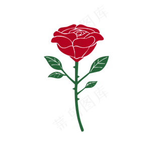 玫瑰免抠自然元素