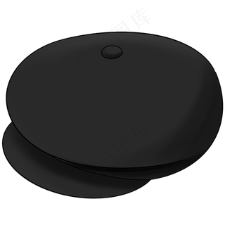 父亲节男士黑色画家帽