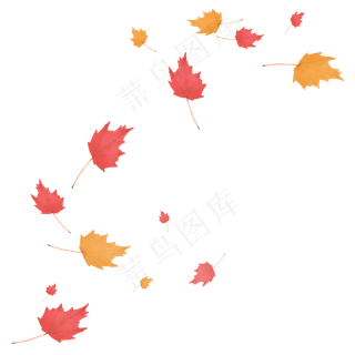 风吹散的落叶漂浮素材免费下载,免抠元素