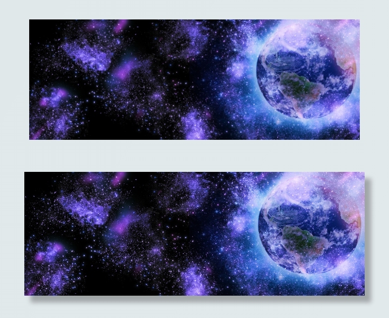 梦幻星空闪耀宇宙蓝