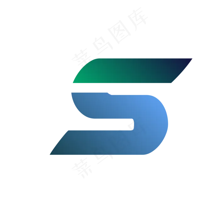 创意尖锐体字母S(2083*2083px)ai矢量模版下载