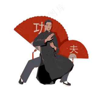 中国风国潮一代宗师武术拳术传统