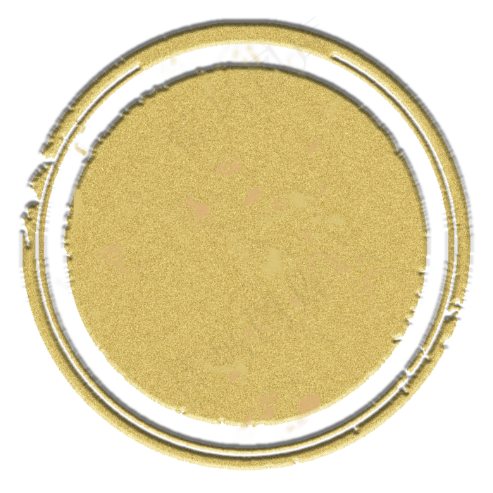 金色印章圆(2000X2000(DPI:300))psd模版下载