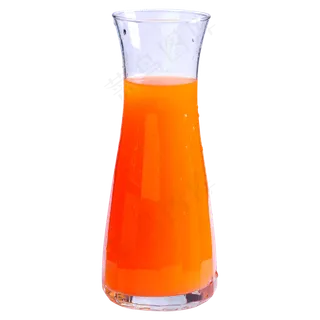 橙色胡萝卜汁,免抠元素