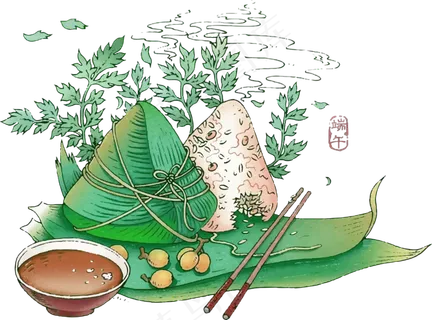 端午节粽子免抠元素下载 端午节粽子免抠元素下载