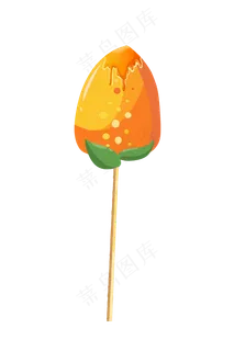 水果糖果棒棒糖