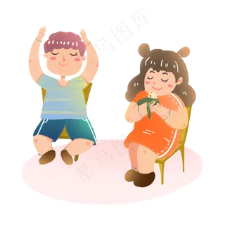 端午节吃粽子素材