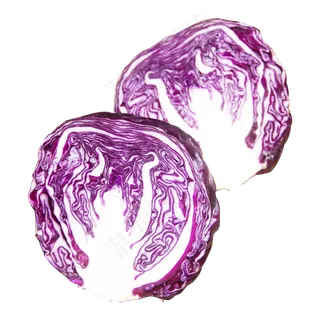 新鲜蔬菜水果分开紫甘蓝