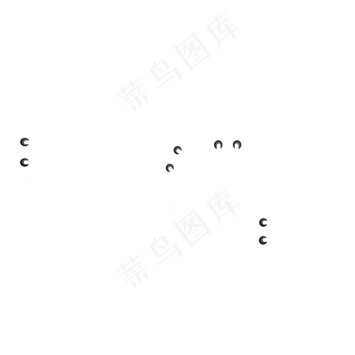 2019新年猪年霓虹灯艺术字(2000X2000(DPI:300))psd模版下载