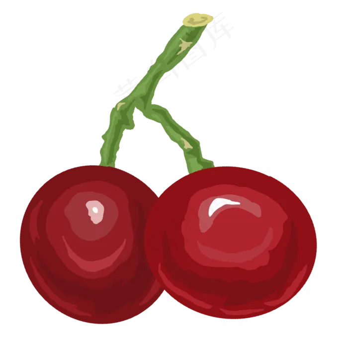 手绘水果葡萄(2100X2100(DPI:300))psd模版下载